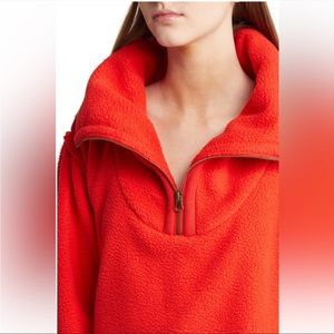 Free people nwt poppy pullover fiery red nwt new large